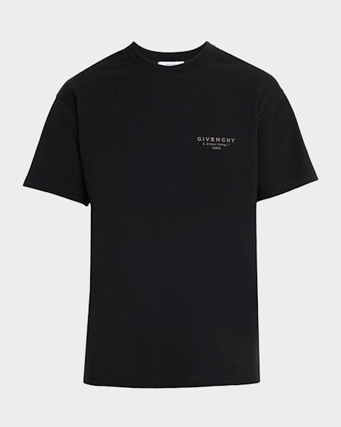 Givenchy Men's 4G Studio Fit Short-Sleeve Cotton T-Shirt