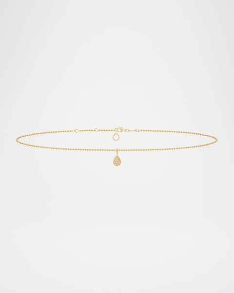 Chunky Gold Chain Ankle Bracelet