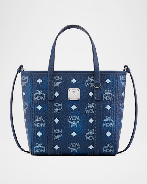 ショルダーバッグ・ポシェット MCM FW25 Shoulder bags (MWHESTA01 BLUE VISETOS) Medium Crossbody Pouch in Visetos Original Blue | MCM ®US
