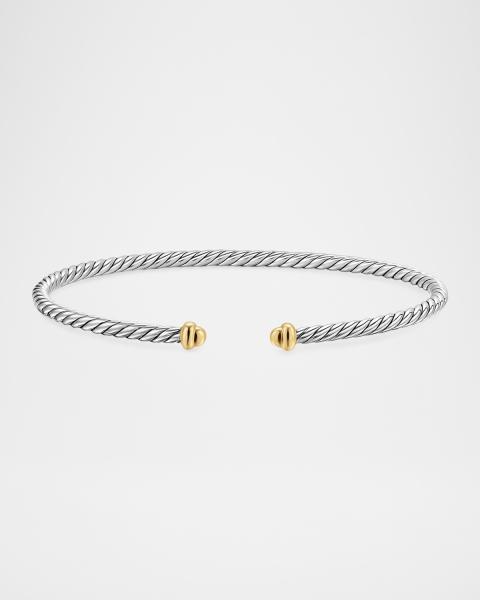 Gabriel & Co 14K Yellow Plain Gold Bujukan Split Bangle Bracelet