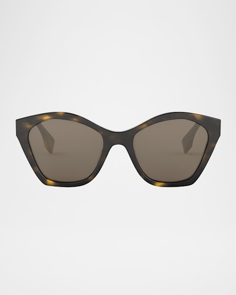 【送料&関税込】Fendi Butterfly Frame Glasses Fendi BAGUETTE FE 40012U 01B Butterfly Sunglasses