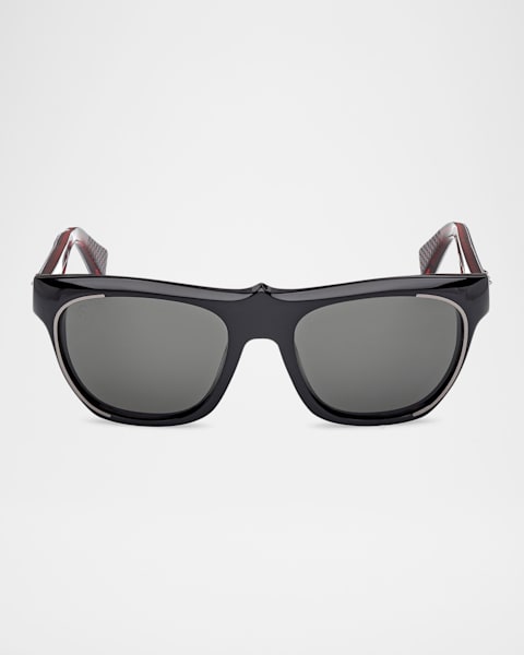Ray-Ban Men's RB0840S Mega Wayfarer A$AP ROCKY Blacked Out