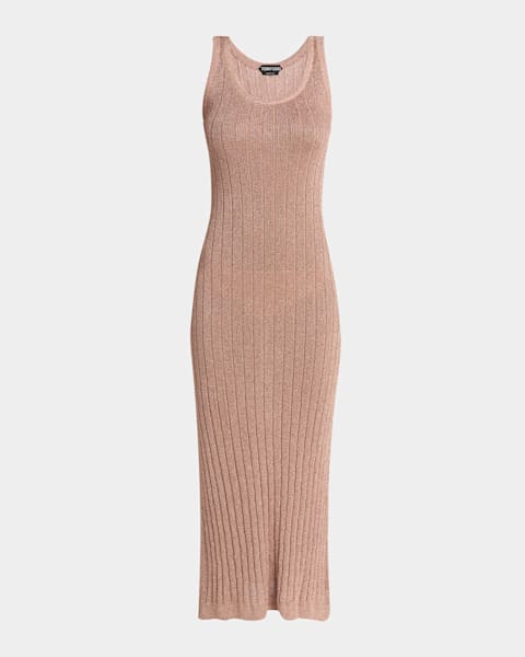 【関税込み】TOM FORD ブラウン Slinky マキシドレス TOM FORD SABLE' HALTER NECK EVENING DRESS | REVERSIBLE