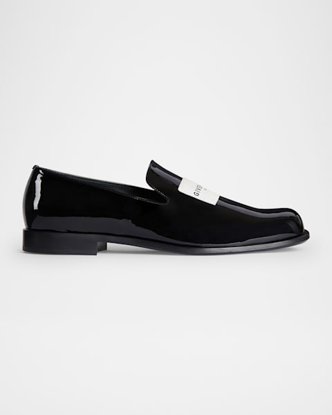 Men's Rubber Sole Leather Penny Loafers