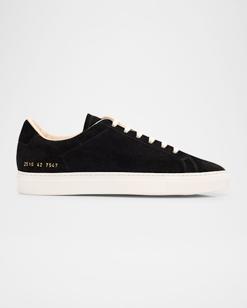Common Projects Men's Achilles Low-Top Sneakers, Black