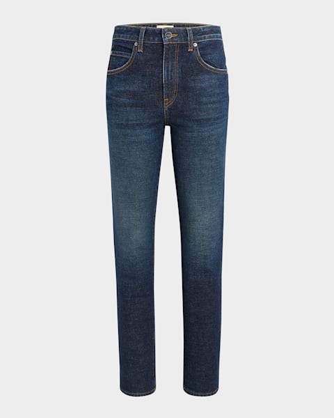 デニム・ジーパン KHAITE Danielle high-rise slim-leg jeans KHAITE Danielle high-rise slim-leg jeans | NET-A-PORTER