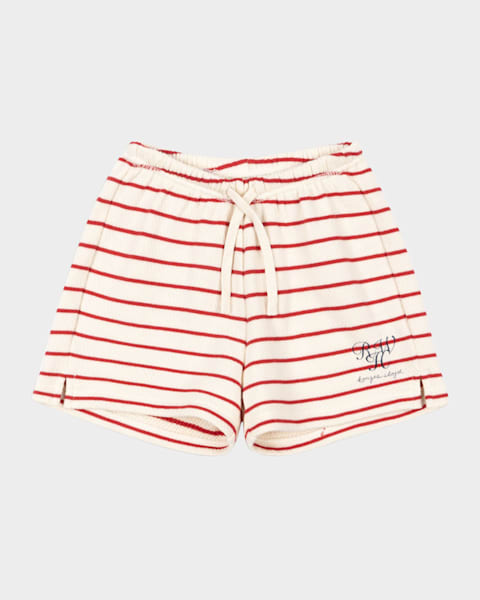 Girl's Marcy Mixed Stripes Shorts, Size 3-14