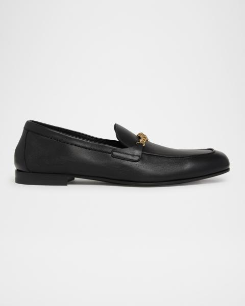 Magnanni Neiman Marcus Black Leather Loafers Men\'s 8 M Slip-On Shoes Magnanni for Neiman Marcus Men main image 2