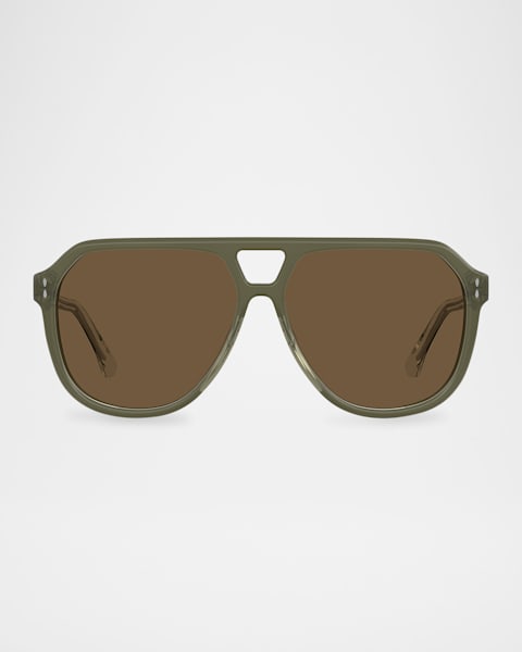 Isabel Marant Gradient Acetate Cat-Eye Sunglasses | Neiman