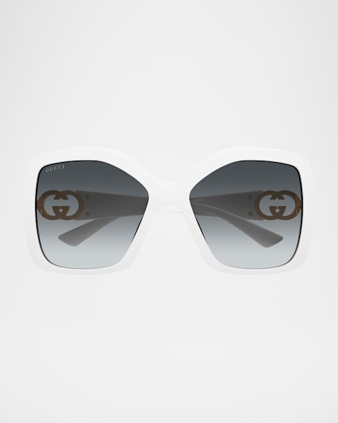 GG Logo Cat-Eye Sunglasses