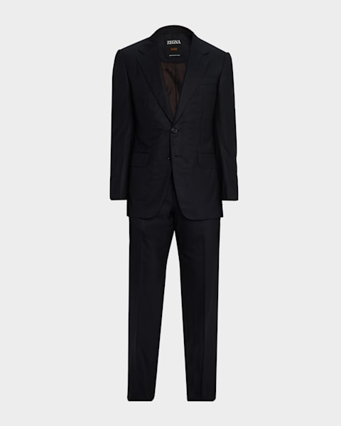 ZEGNA Men's 15milmil15 Micro-Check Wool Suit | Neiman Marcus