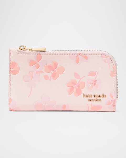 kate spade new york devin small patent leather bifold wallet