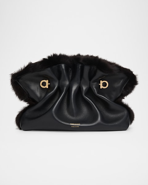 Chloe Medium Camera Shoulder Bag in Suede | Neiman Marcus