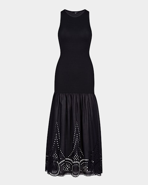 ワンピース AMIRI BLACK WOOL BLEND MINI DRESS AMIRI Black Wool Blend Mini Dress | italist
