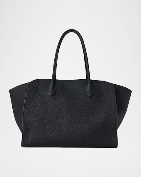 Il Bisonte Nina Pleated Leather Tote Bag | Neiman Marcus
