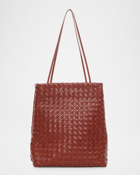 Dries Van Noten Embellished Jacquard Flap Shoulder Bag | Neiman Marcus
