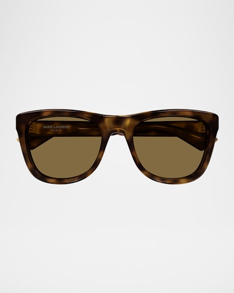 Saint Laurent YSL Acetate Cat-Eye Sunglasses | Neiman Marcus