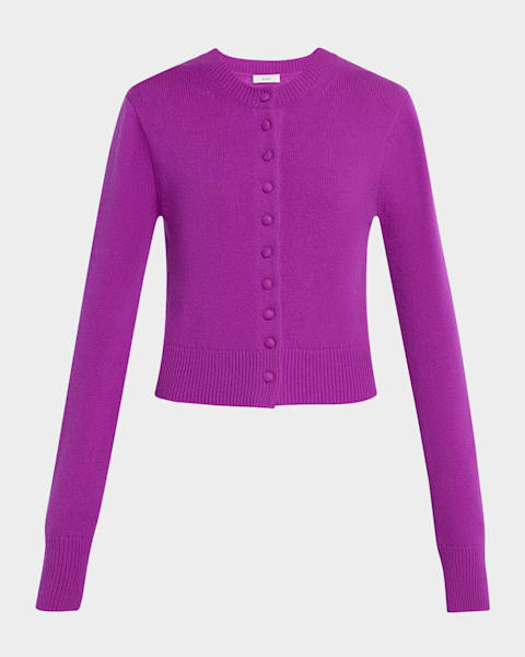 Alice + Olivia Dollie Embellished Cashmere Cardigan | Neiman