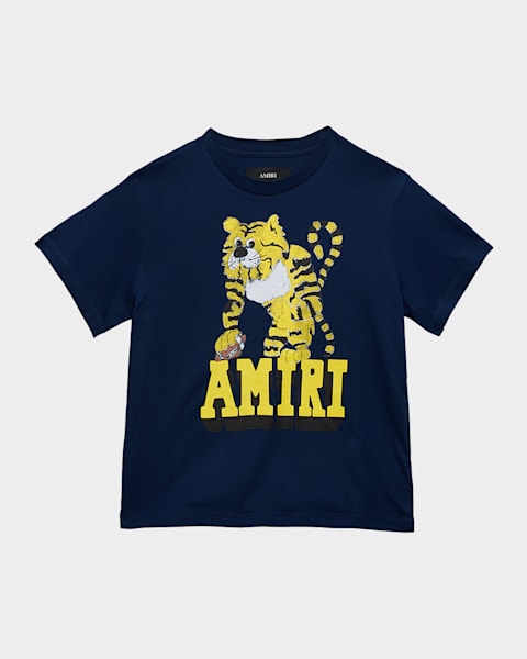 Kid's Amiri Tiger Graphic Hoodie, Size 4-12