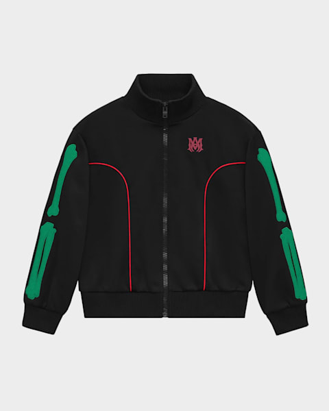 ジャケット AMIRI RTRO TRCK JCKT LD43 66715618 Amiri Kid's Bones Embroidered Track Jacket, Size 4-12