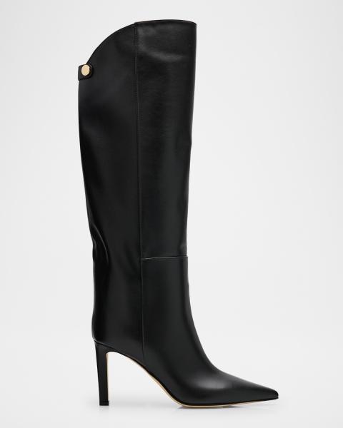 靴 jimmy choo long boots Jimmy Choo Alizze 85 Suede Knee-High Boots | Neiman Marcus