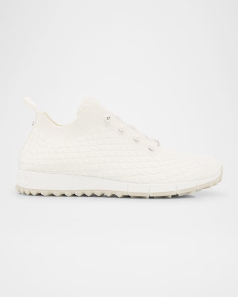 スニーカー JIMMY CHOO VELES SNEAKERS ヴェレス | ブラック カシミア・ニットスニーカー | ジミー チュウ