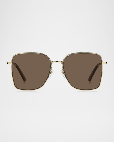 Marc Jacobs Metal Aviator Sunglasses | Neiman Marcus display picture 3