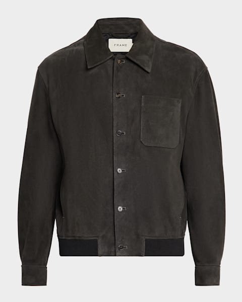 レザージャケット・コート BRUNELLO CUCINELLI PADDED BOMBER JACKET IN LEATHER Brunello Cucinelli Leather Bomber Jacket | Sendegaro CA