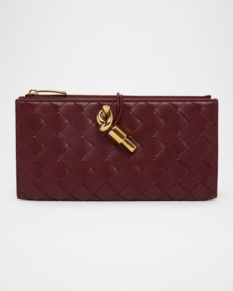 Bottega Veneta Small Bifold Zip Wallet | Neiman Marcus