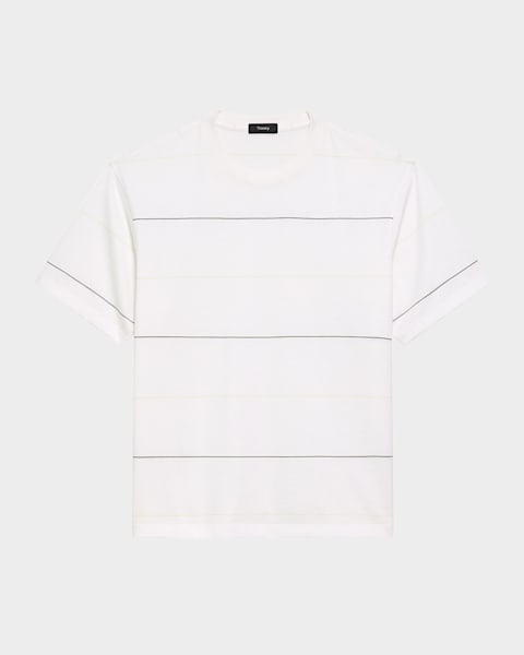 Theory Men's Striped Long-Sleeve T-Shirt | Neiman Marcus