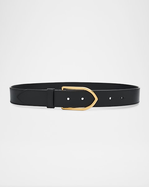 Jacquemus La Ceinture Regalo Leather Belt | Neiman Marcus