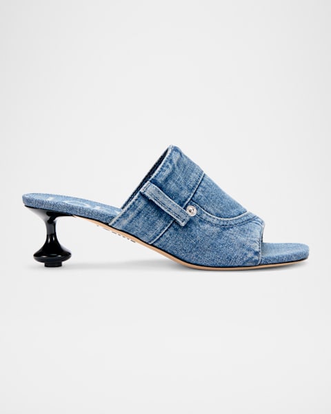 Loewe Toy Crystal Mesh Pumps | Neiman Marcus