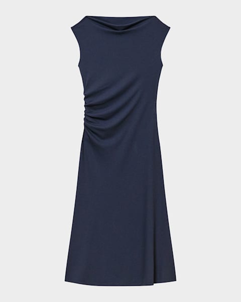 Theory　Lightweight Wool Tiered Dressサイズ0 Theory Tiered Lightweight Wool Midi Dress | Neiman Marcus