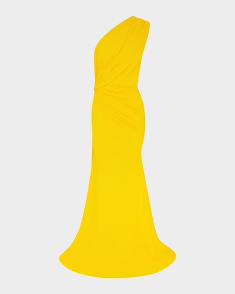 Strapless Sequined Mesh Trumpet Gown