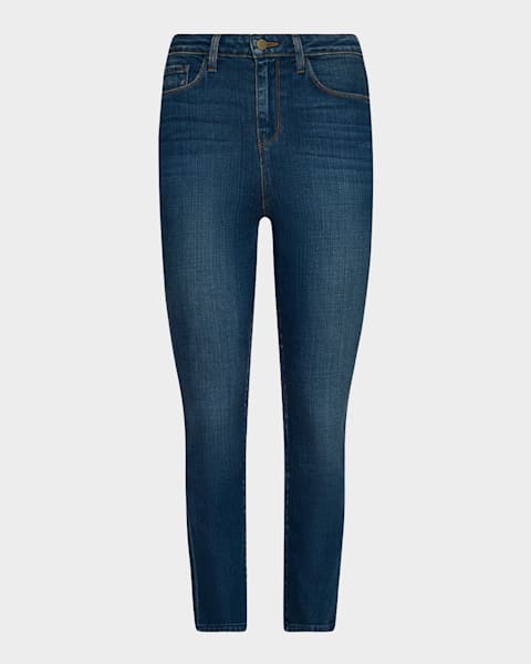 THE ROW Lesley Cropped Jeans | Neiman Marcus
