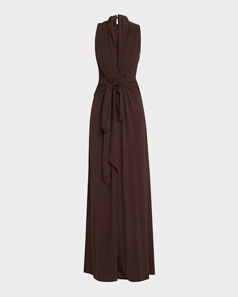Reiss Dion Cutout Wide-Leg Jumpsuit | Neiman Marcus