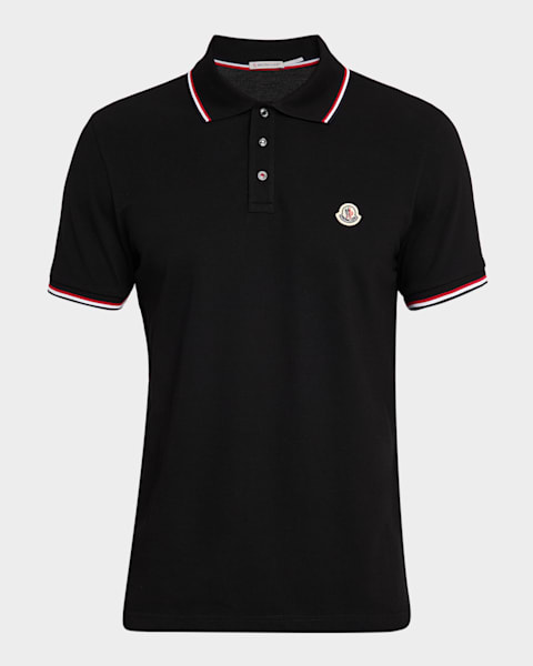 Burberry Men's Eddie TB-Logo Polo Shirt | Neiman Marcus