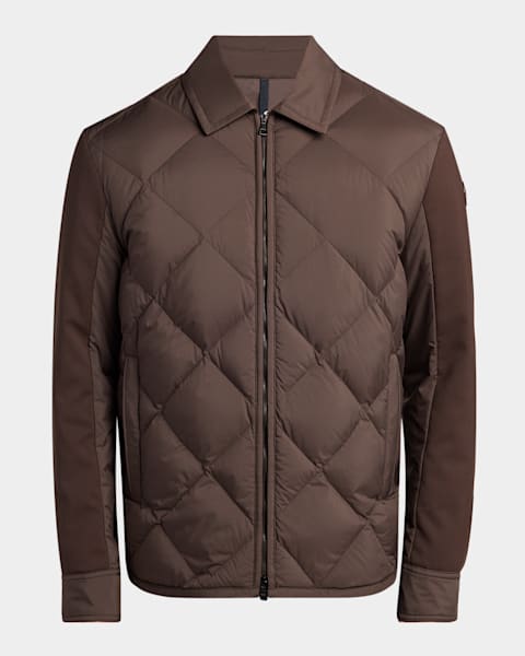 Moncler Men's Benamou Down Jacket | Neiman Marcus
