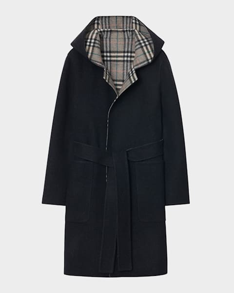 Burberry Roxby Quilted Hooded Coat | Neiman Marcus