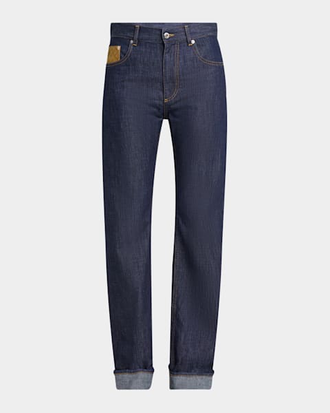 Bottega Veneta Vintage Boyfriend Denim Pants | Neiman Marcus