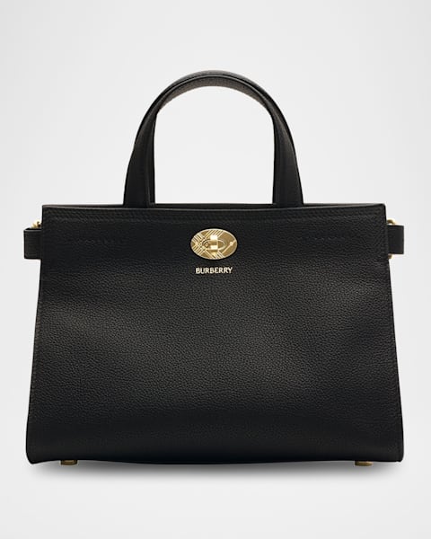 Burberry Rocking Horse Large Leather Tote Bag | Neiman Marcus