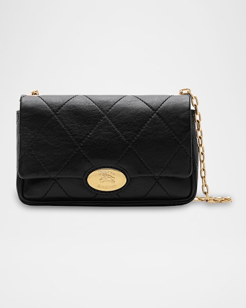 Burberry Rose Leather Clutch Bag | Neiman Marcus