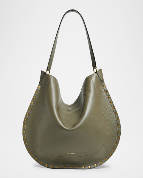 Isabel Marant Oskan Soft Suede Hobo Bag | Neiman Marcus