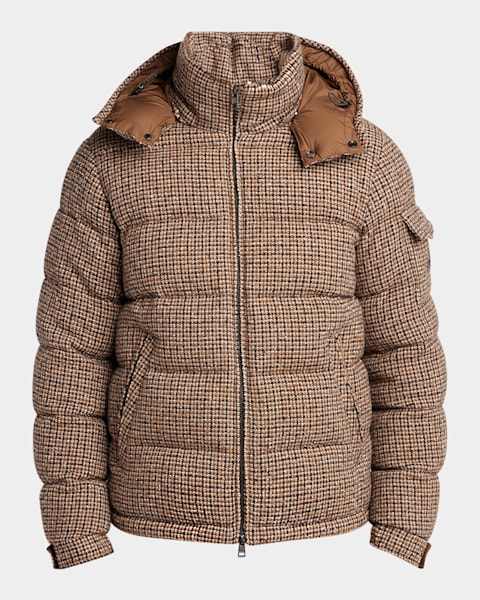 Brunello Cucinelli Men's Full-Zip Leather Jacket with Brunello