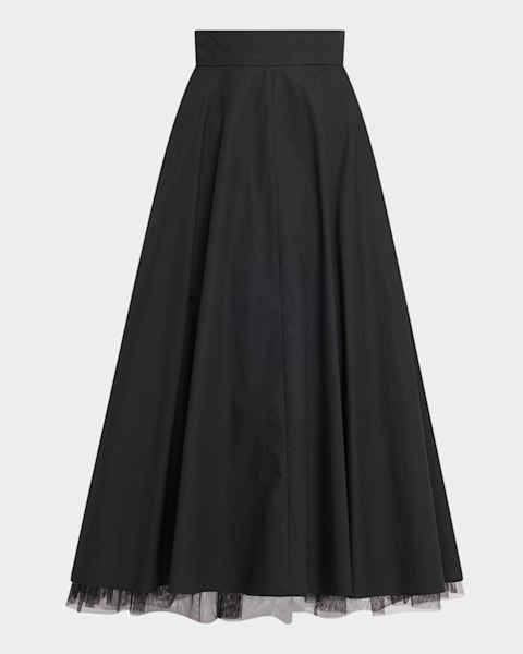 スカート Mary logo cotton skirt AM1384 Mary logo cotton skirt