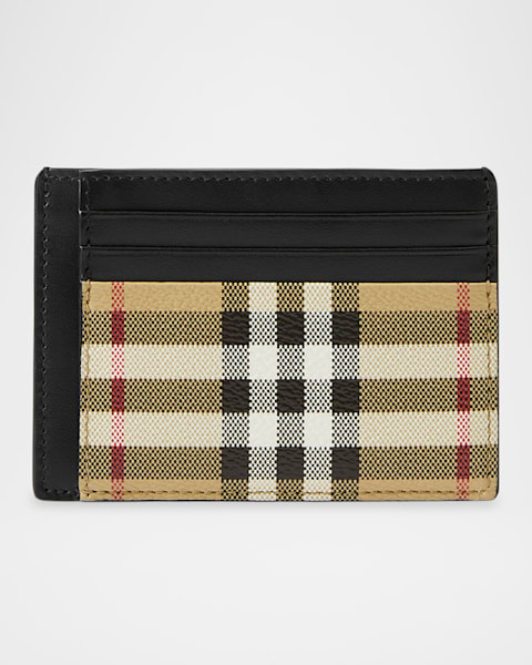 殿堂 Men's Burberry Vintage Neiman | Holder Card Clip Money Check 小物