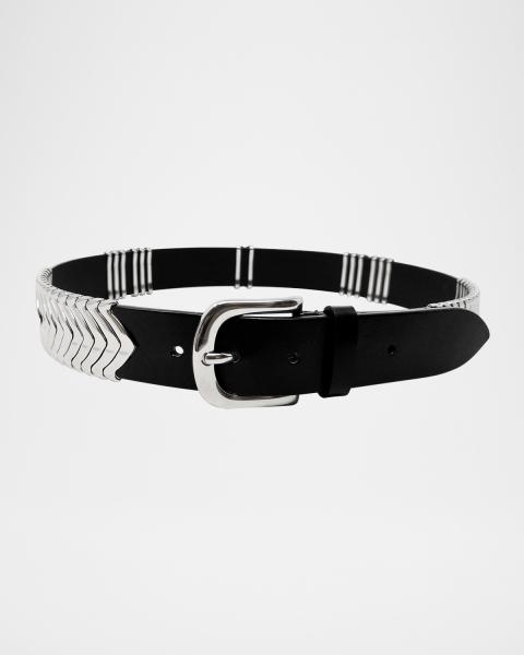 Streets Ahead Floral Western Buckle Belt | Neiman Marcus display picture 1