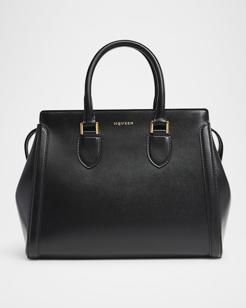 ハンドバッグ RALPH LAUREN COLLECTION RICKY 33 CANVAS HANDBAG Soft Ricky 33 Calfskin-Trim Canvas Bag