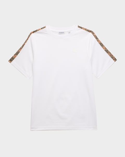 Burberry Boy's Cedar Equestrian Knight Design T-Shirt, Size