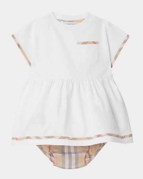 Girl's Astrid Cotton Pique Polo Dress, Size 6M-2